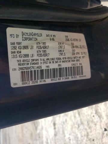 Photo 10 from auction – 2007 CHRYSLER PACIFICA T with VIN 2A8GM68X57R114026