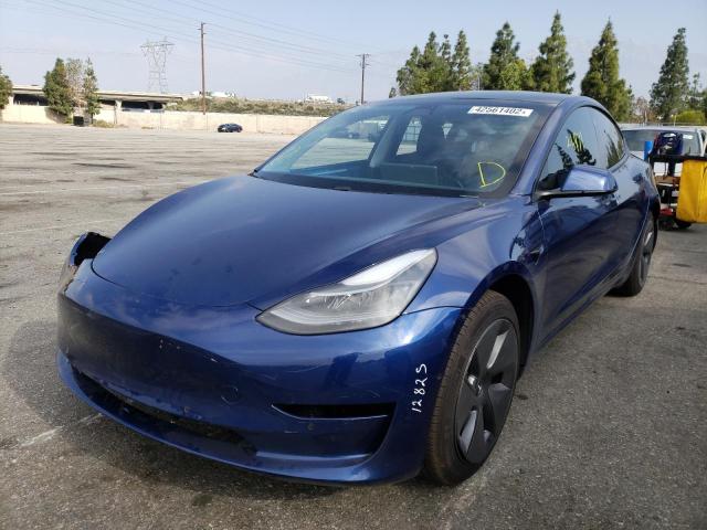 Photo 2 from auction – 2021 TESLA MODEL 3 with VIN 5YJ3E1EA4MF006249