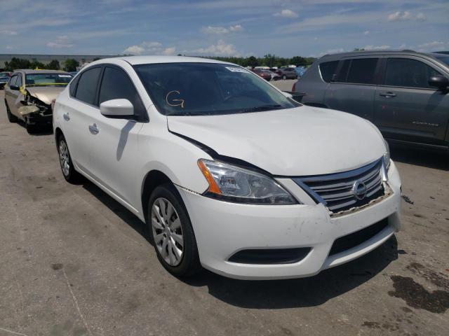 NISSAN SENTRA S 2015 with VIN 3N1AB7AP2FY217442 - Photo from auction