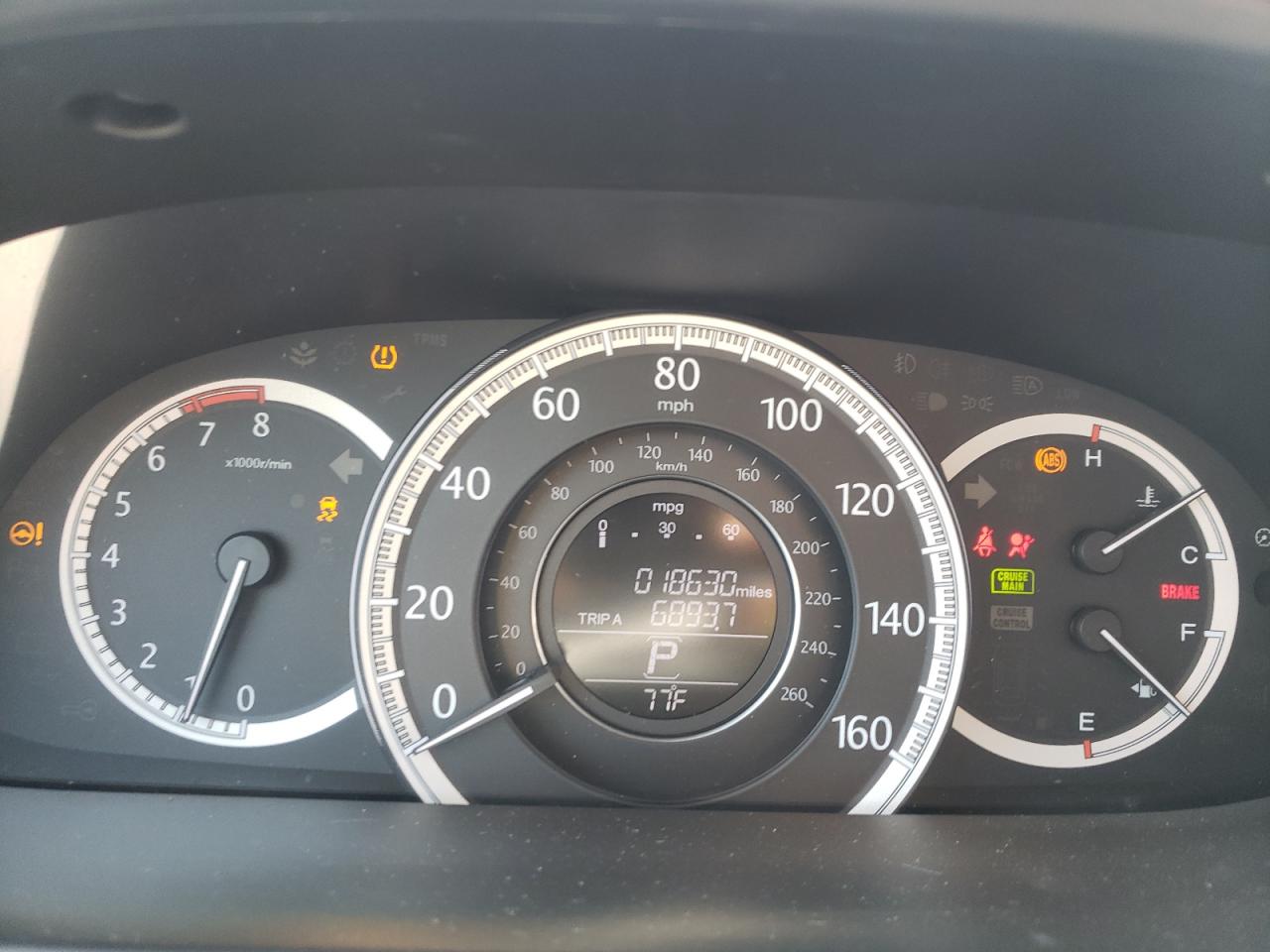 Photo 8 from auction – 2014 HONDA ACCORD EX with VIN 1HGCR2F74EA096429