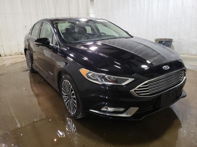 FORD FUSION TIT 2018 with VIN 3FA6P0RU7JR168690 - Photo from auction