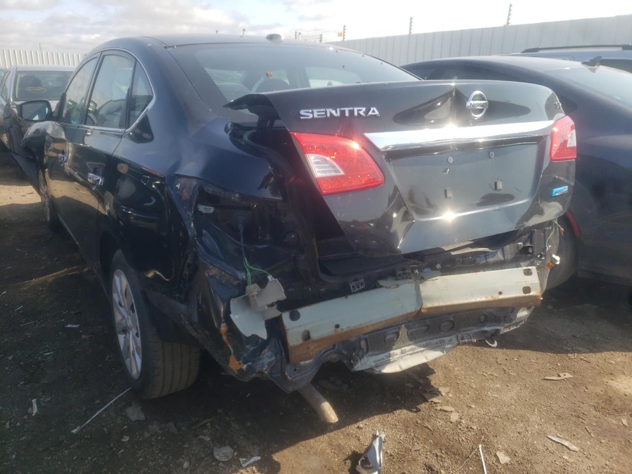 Photo 3 from auction – 2013 NISSAN SENTRA S with VIN 3N1AB7AP2DL615194