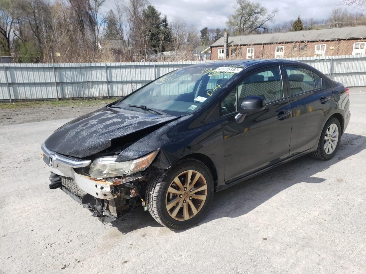 Photo 2 from auction – 2012 HONDA CIVIC EXL with VIN 2HGFB2F9XCH515918