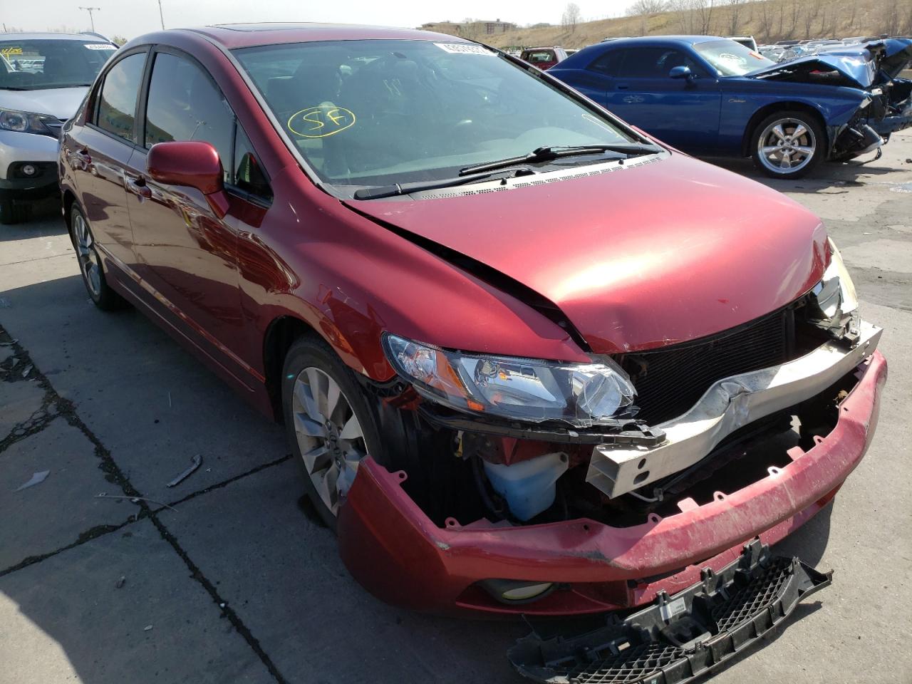 Photo 14 from auction – 2010 HONDA CIVIC EX with VIN 19XFA1F88AE047487
