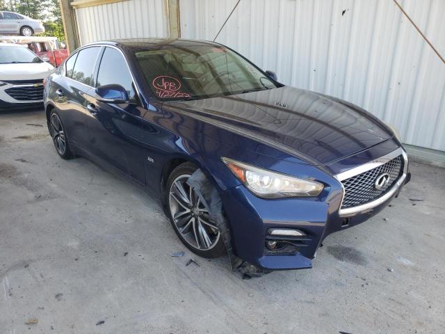 INFINITI Q50 PREMIU 2017 with VIN JN1EV7AP2HM731810 - Photo from auction