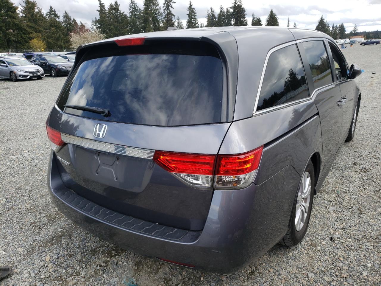 Photo 4 from auction – 2016 HONDA ODYSSEY EX with VIN 5FNRL5H67GB111256
