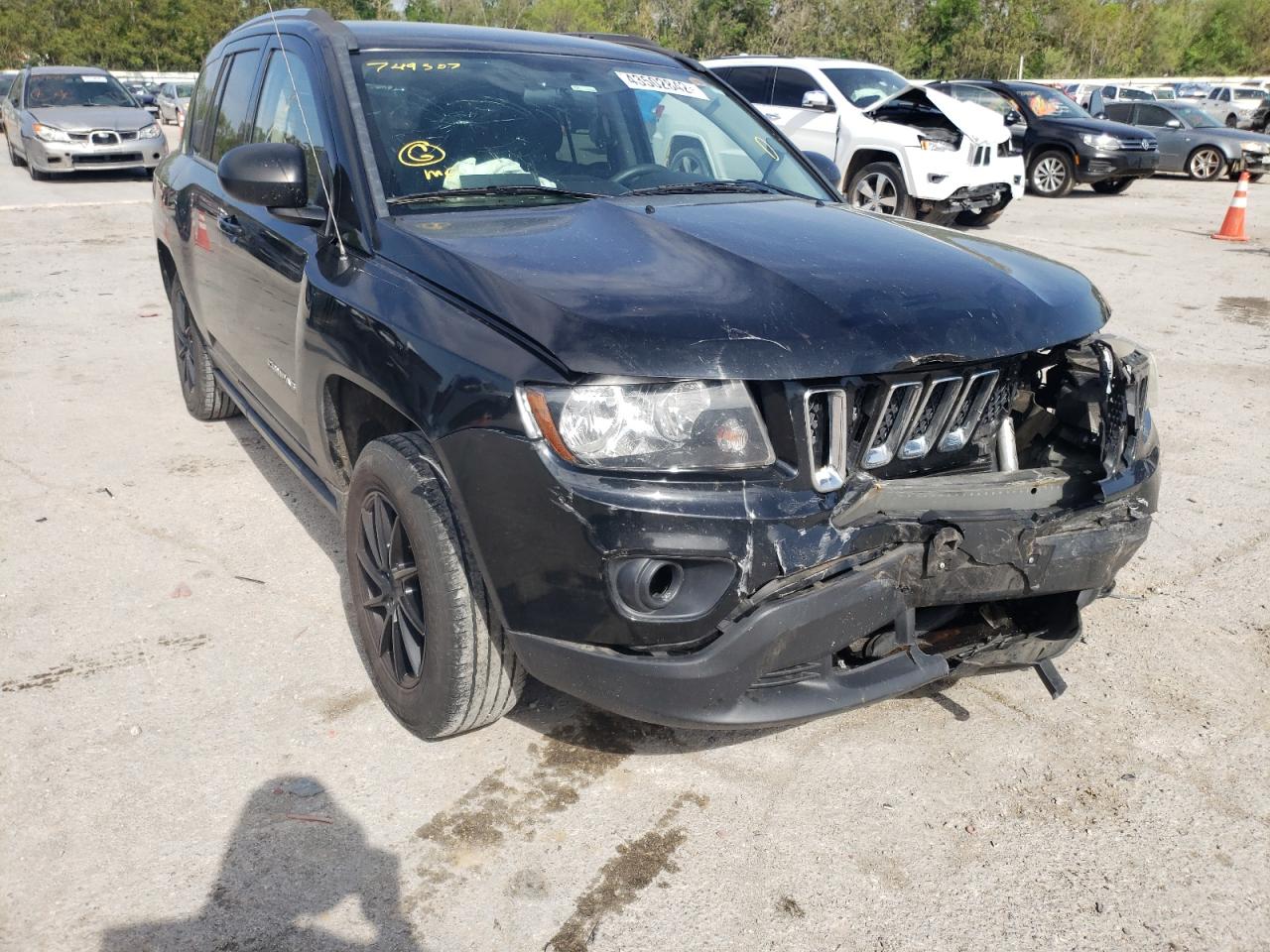Photo 9 from auction – 2014 JEEP COMPASS SP with VIN 1C4NJCBA4ED749507