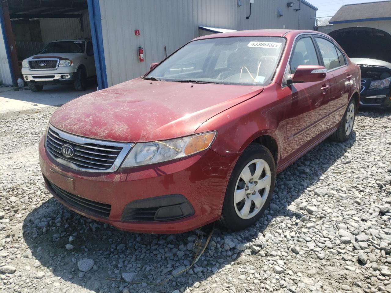 Photo 2 from auction – 2010 KIA OPTIMA LX with VIN KNAGG4A83A5430063
