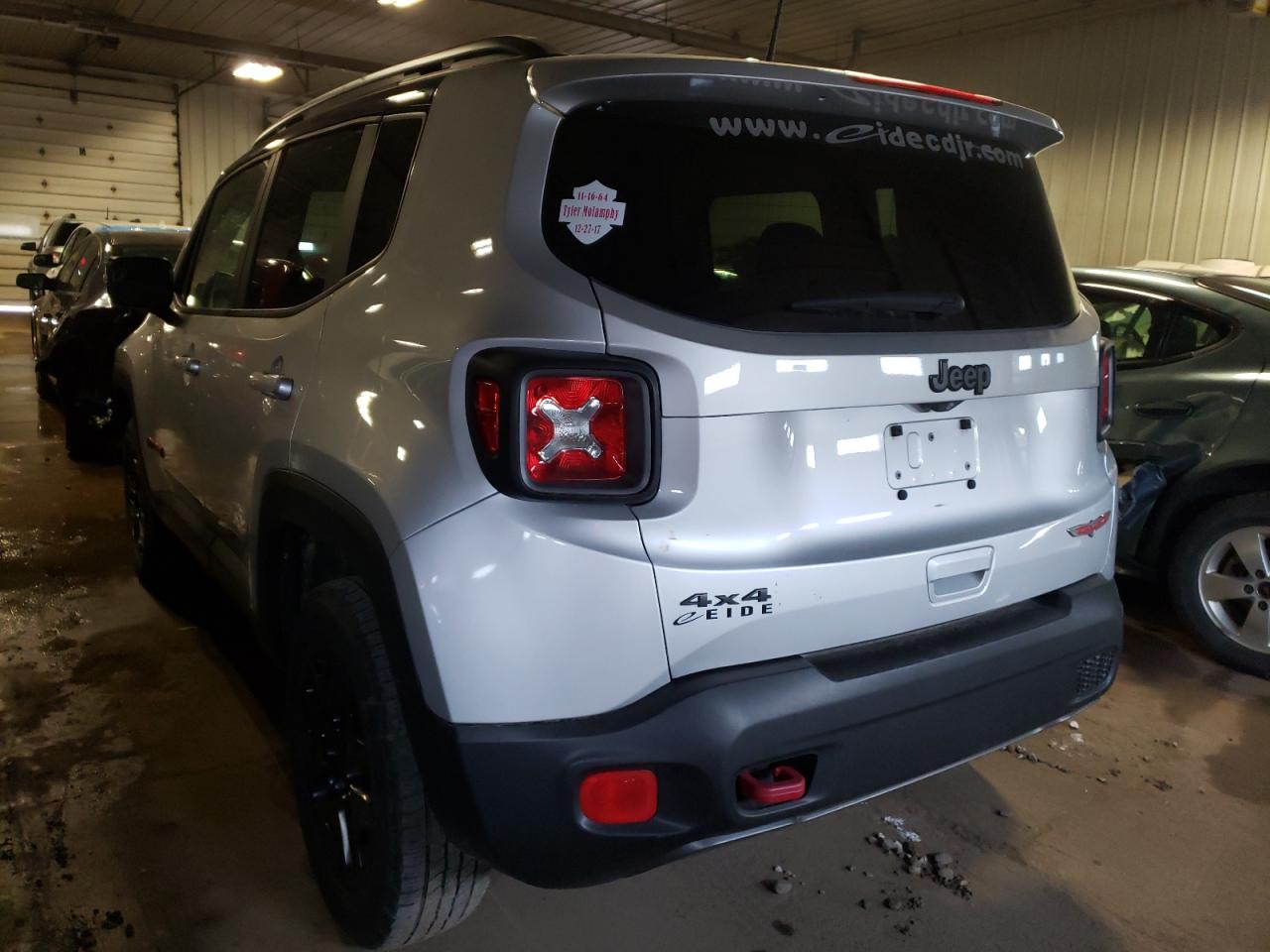 Photo 16 from auction – 2018 JEEP RENEGADE T with VIN ZACCJBCB9JPH68025