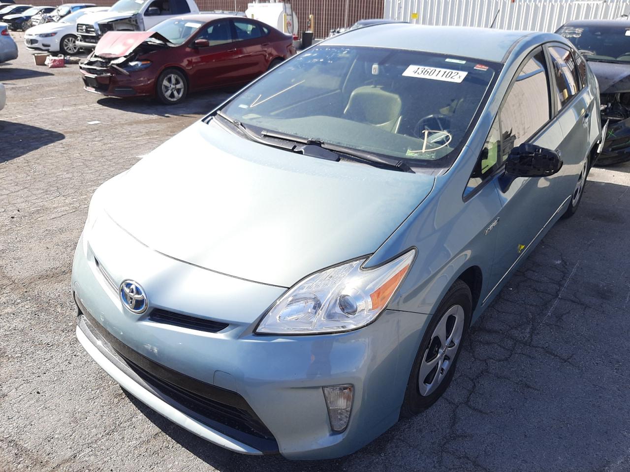 Photo 2 from auction – 2015 TOYOTA PRIUS with VIN JTDKN3DU5F1926079