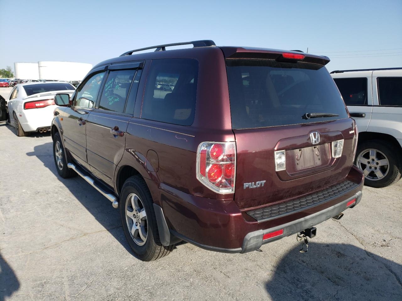 Photo 3 from auction – 2008 HONDA PILOT EX with VIN 5FNYF28438B016436
