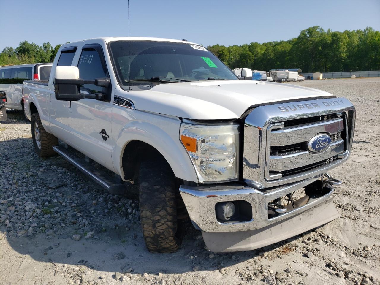 FORD F250 SUPER 2011 with VIN 1FT7W2BTXBEA24540 - Photo from auction