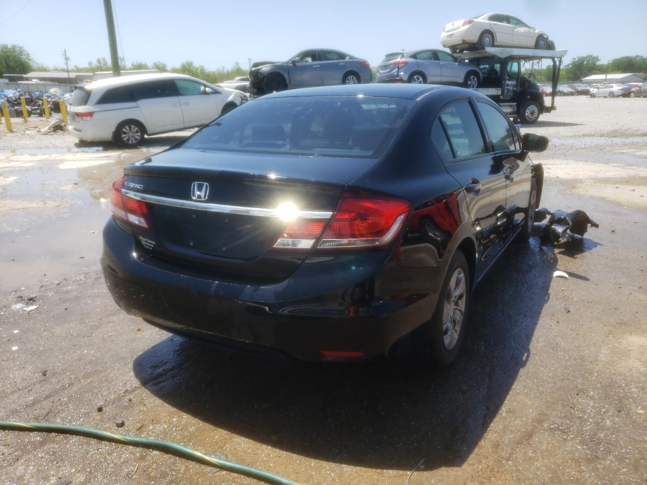 Photo 4 from auction – 2014 HONDA CIVIC LX with VIN 19XFB2F54EE054564