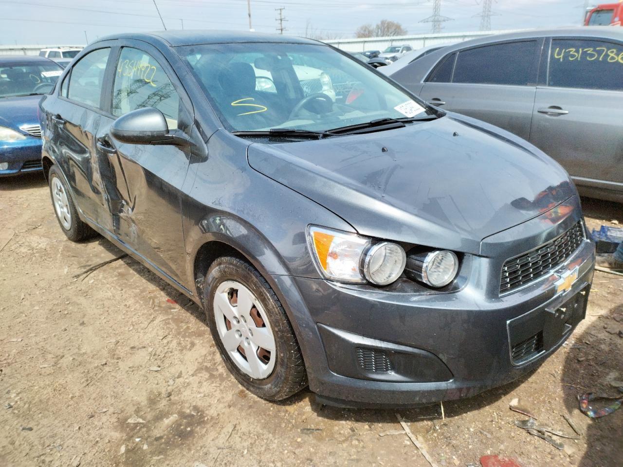 CHEVROLET SONIC LS 2016 with VIN 1G1JA5SHXG4128758 - Photo from auction