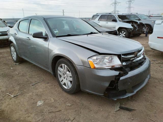 DODGE AVENGER SE 2012 with VIN 1C3CDZAB0CN132757 - Photo from auction