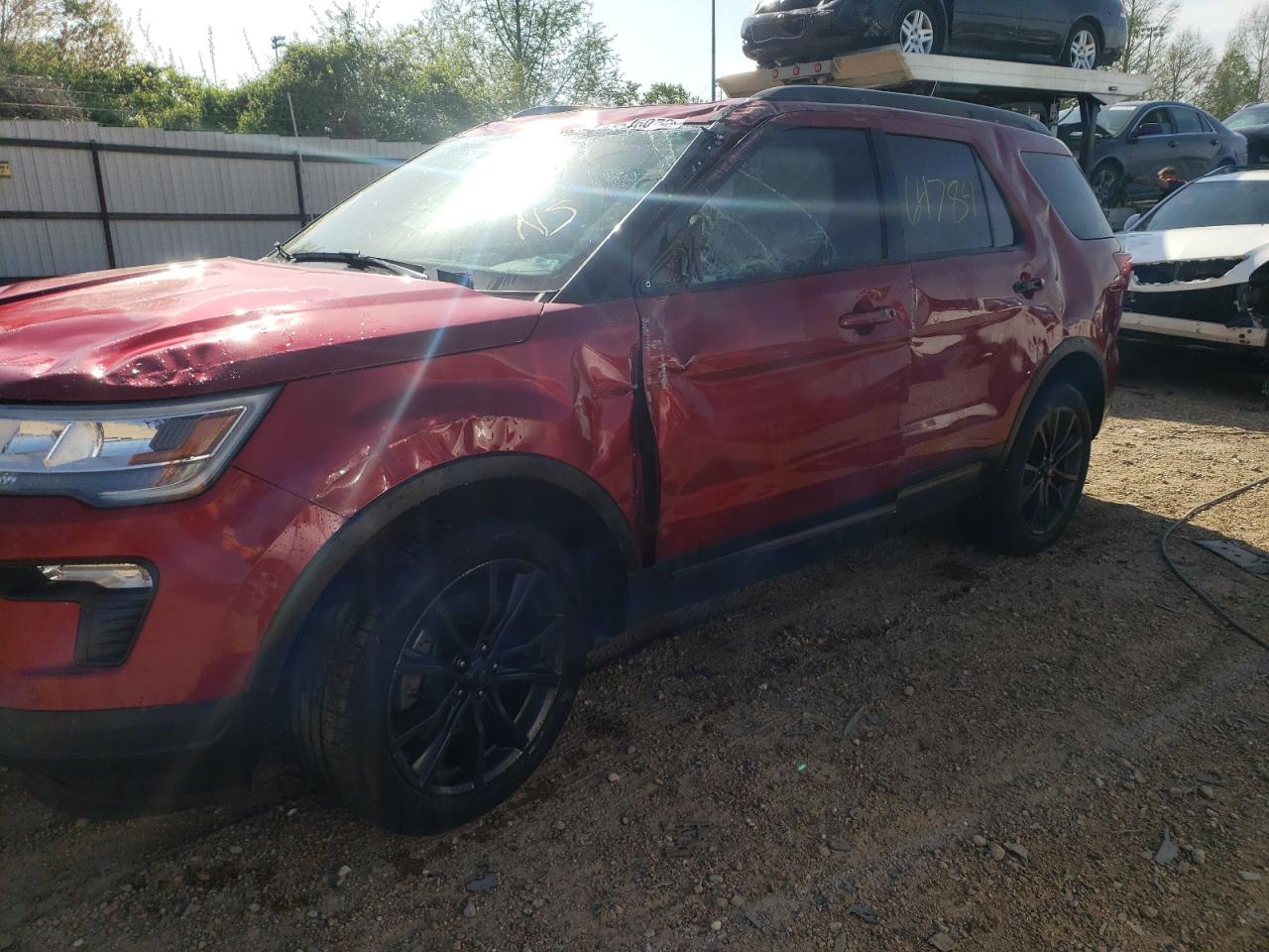 Photo 9 from auction – 2018 FORD EXPLORER X with VIN 1FM5K8D86JGA79905