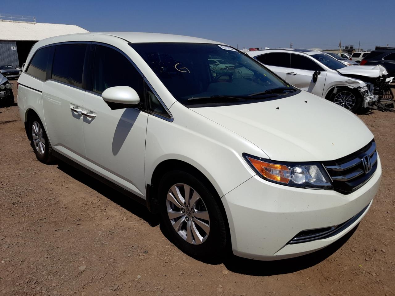 Photo 1 from auction – 2014 HONDA ODYSSEY EX with VIN 5FNRL5H40EB067810