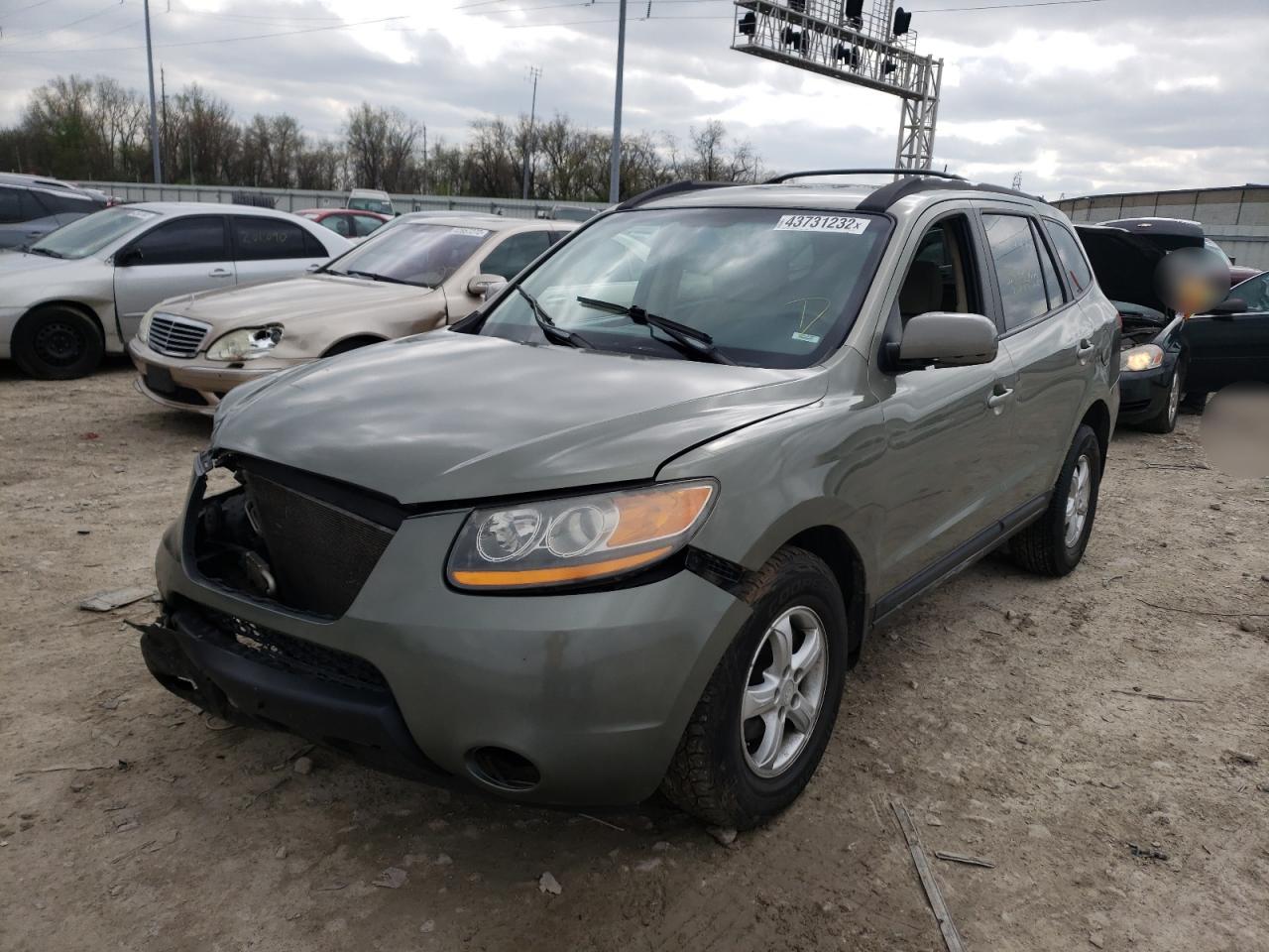 Photo 2 from auction – 2008 HYUNDAI SANTA FE G with VIN 5NMSG13D78H211006