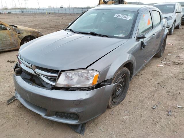 Photo 2 from auction – 2012 DODGE AVENGER SE with VIN 1C3CDZAB0CN132757