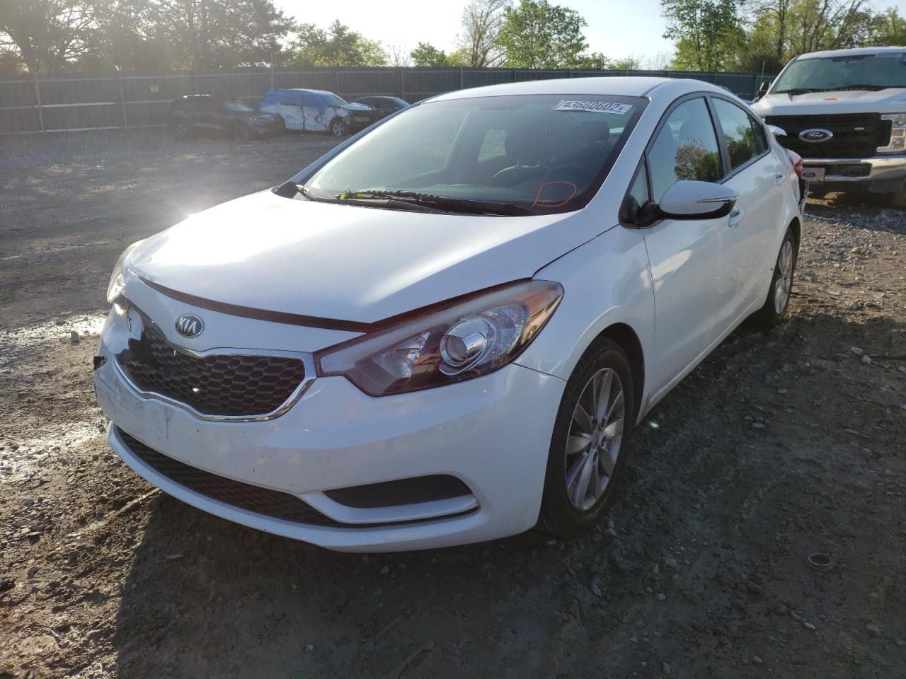 Photo 2 from auction – 2016 KIA FORTE LX with VIN KNAFX4A66G5551849