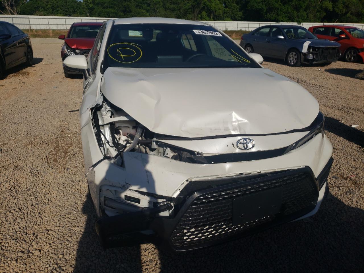 Photo 9 from auction – 2021 TOYOTA COROLLA SE with VIN 5YFS4MCE6MP064079