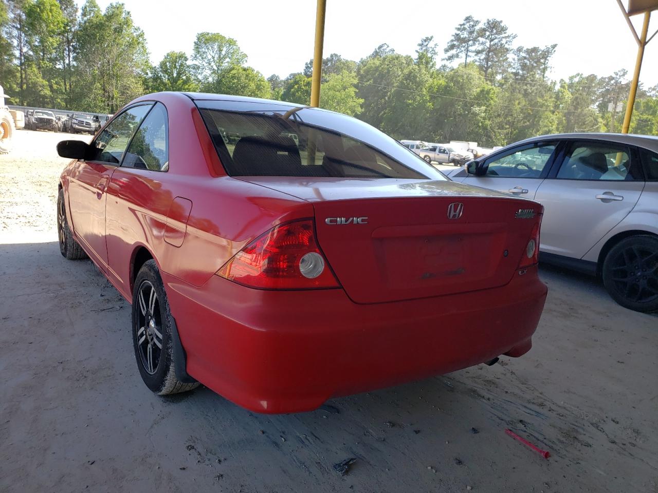 Photo 3 from auction – 2005 HONDA CIVIC LX with VIN 1HGEM22545L067285