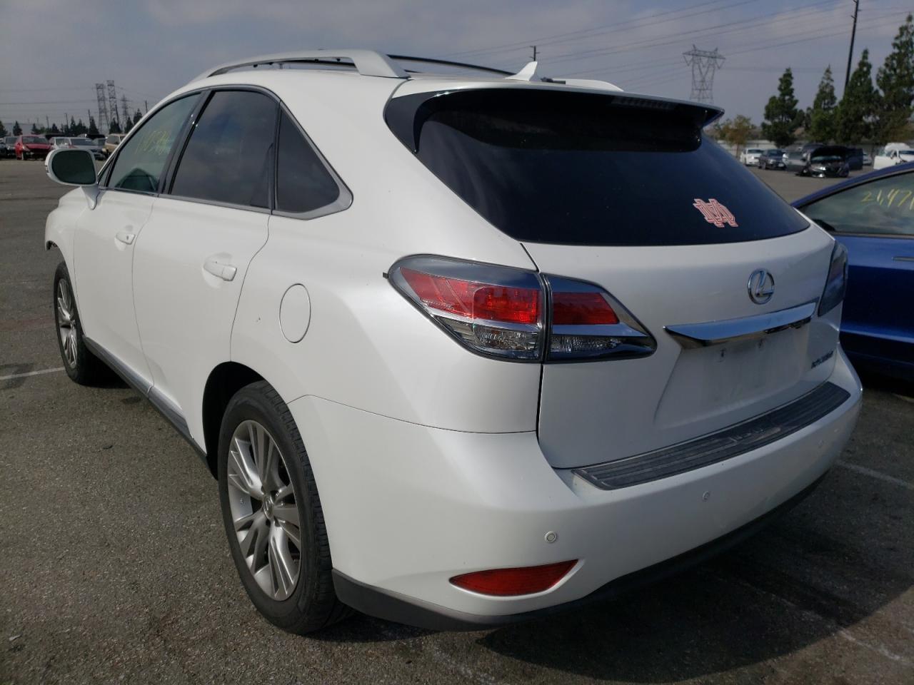 Photo 3 from auction – 2013 LEXUS RX 350 with VIN 2T2ZK1BA9DC126586