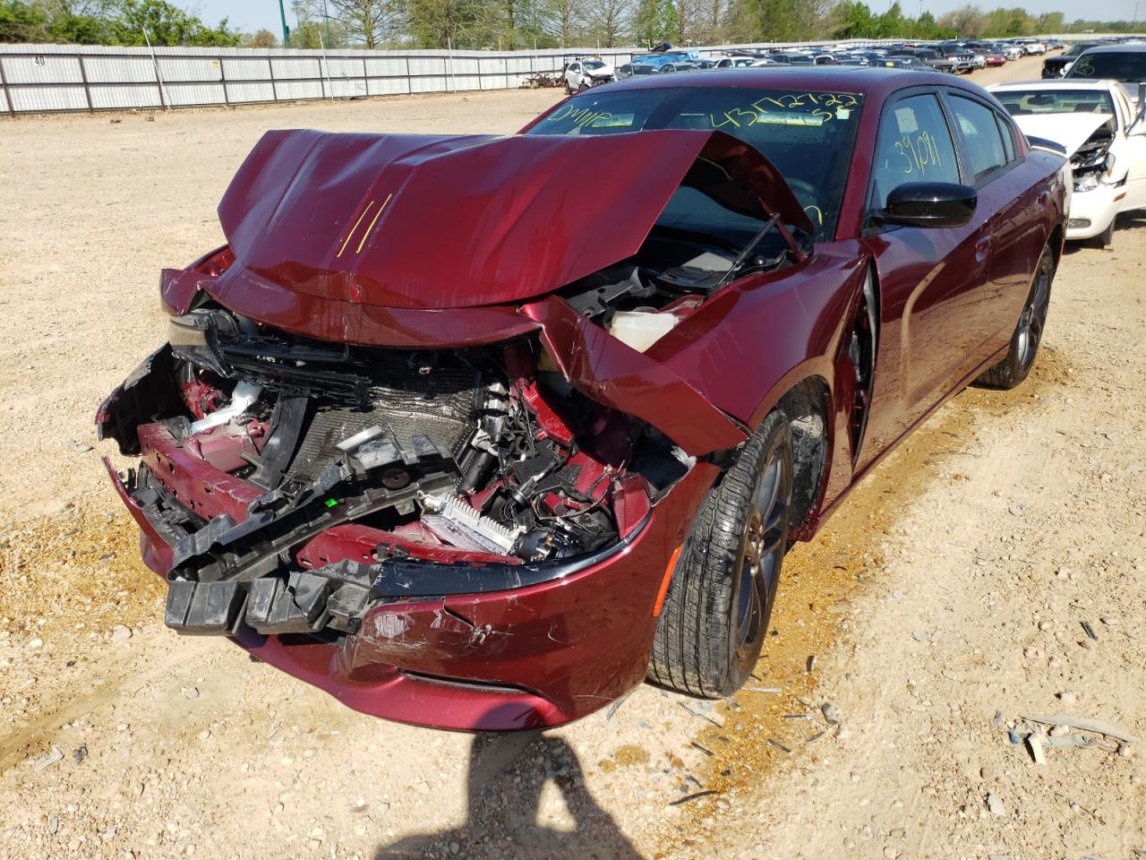 Photo 2 from auction – 2019 DODGE CHARGER SX with VIN 2C3CDXJG2KH604870