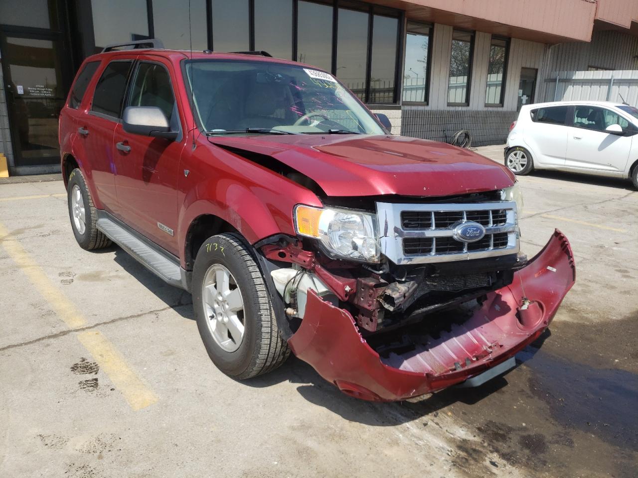 FORD ESCAPE XLT 2008 with VIN 1FMCU931X8KA44044 - Photo from auction