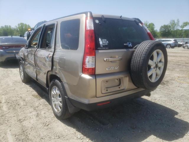 Photo 3 from auction – 2006 HONDA CR-V SE with VIN SHSRD78986U421815