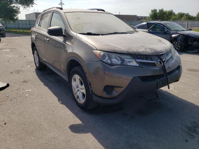 TOYOTA RAV4 LE 2015 with VIN 2T3ZFREV6FW152917 - Photo from auction