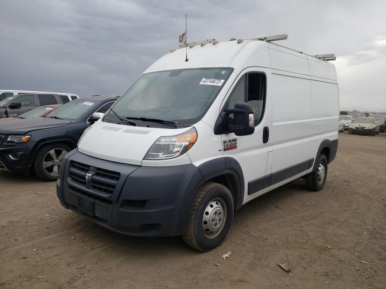 Photo 2 from auction – 2016 RAM PROMASTER with VIN 3C6TRVBG8GE124911