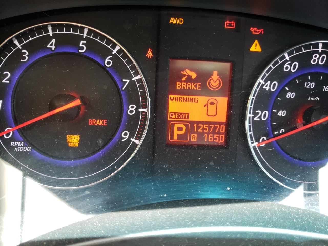 Photo 8 from auction – 2010 INFINITI EX35 BASE with VIN JN1AJ0HR6AM756529