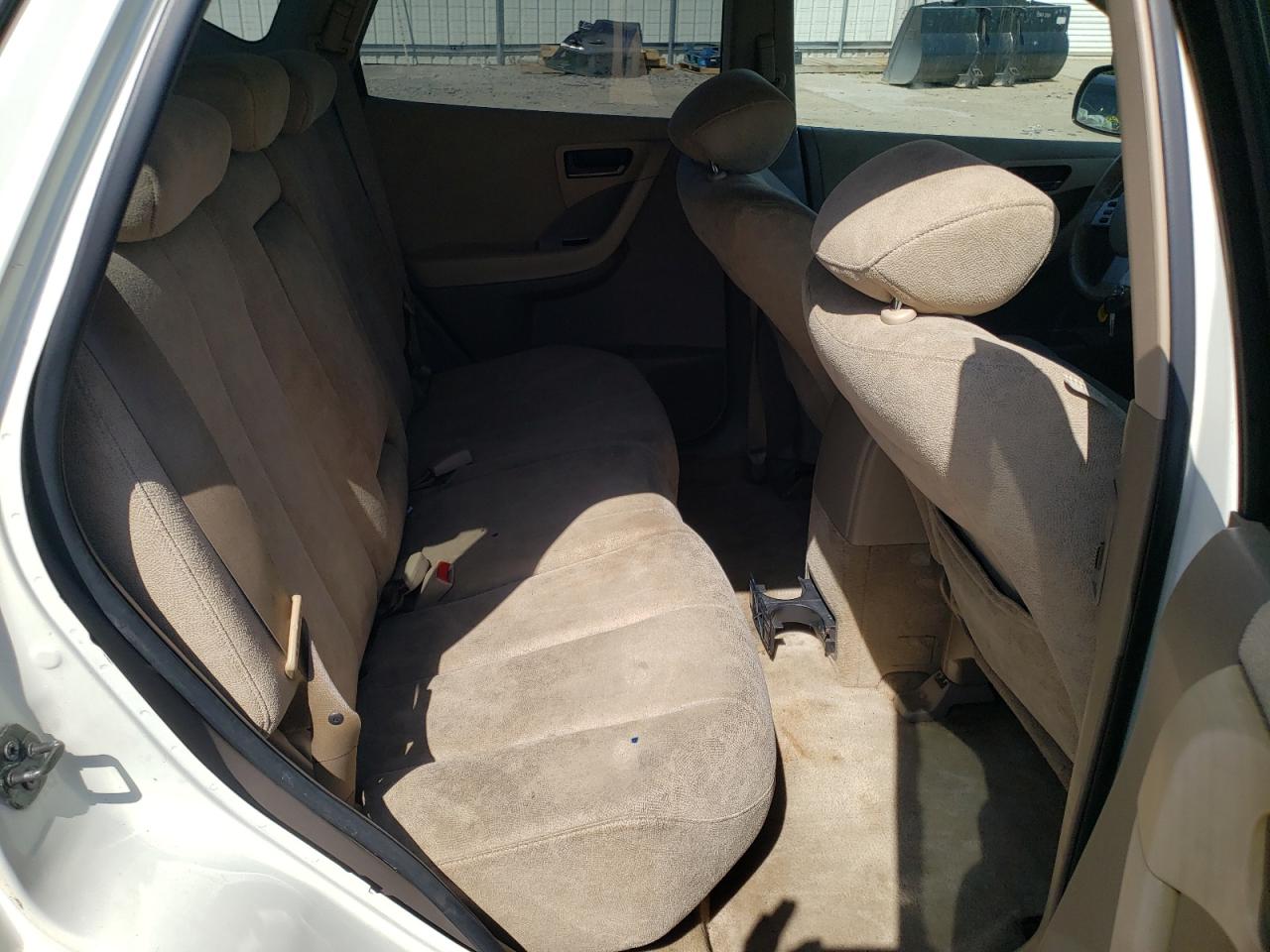 Photo 6 from auction – 2003 NISSAN MURANO SL with VIN JN8AZ08T13W109050