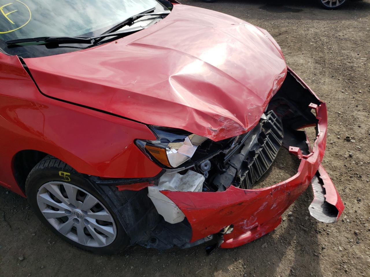 Photo 9 from auction – 2017 NISSAN SENTRA S with VIN 3N1AB7AP9HY353845