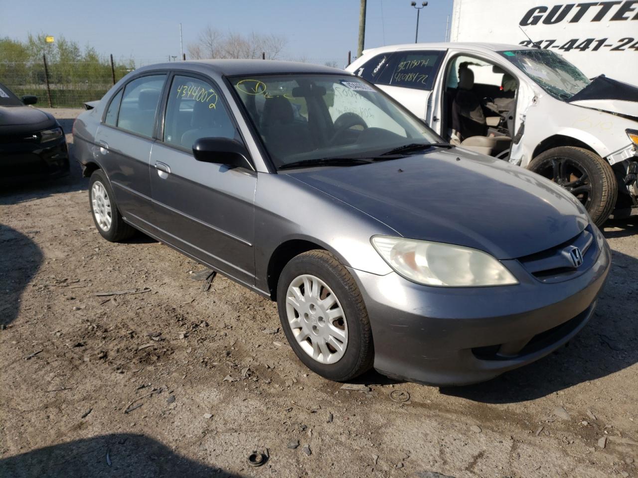 HONDA CIVIC LX 2005 with VIN 2HGES16545H569740 - Photo from auction
