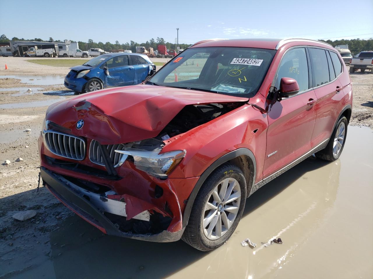 Photo 2 from auction – 2017 BMW X3 SDRIVE2 with VIN 5UXWZ7C33H0V89876