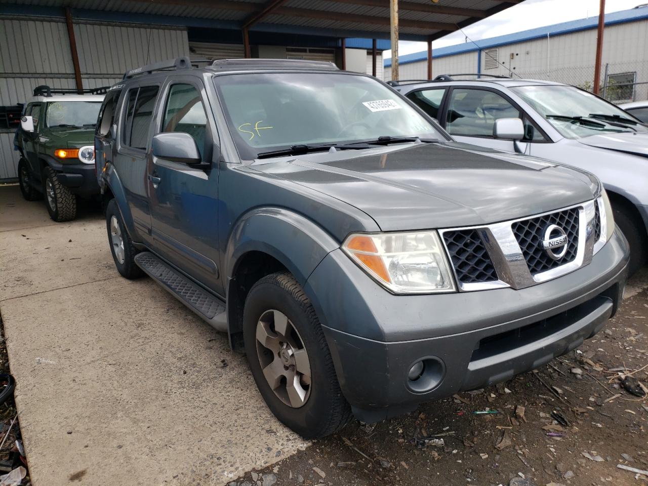 NISSAN PATHFINDER 2007 with VIN 5N1AR18W27C615419 - Photo from auction