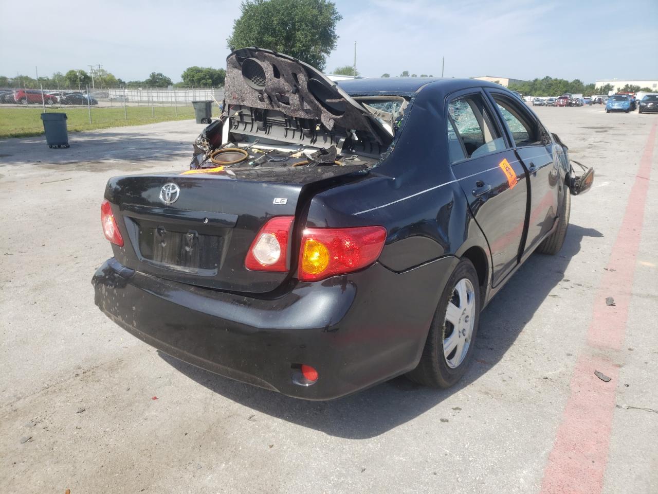 Photo 4 from auction – 2009 TOYOTA COROLLA BA with VIN JTDBL40E699049019