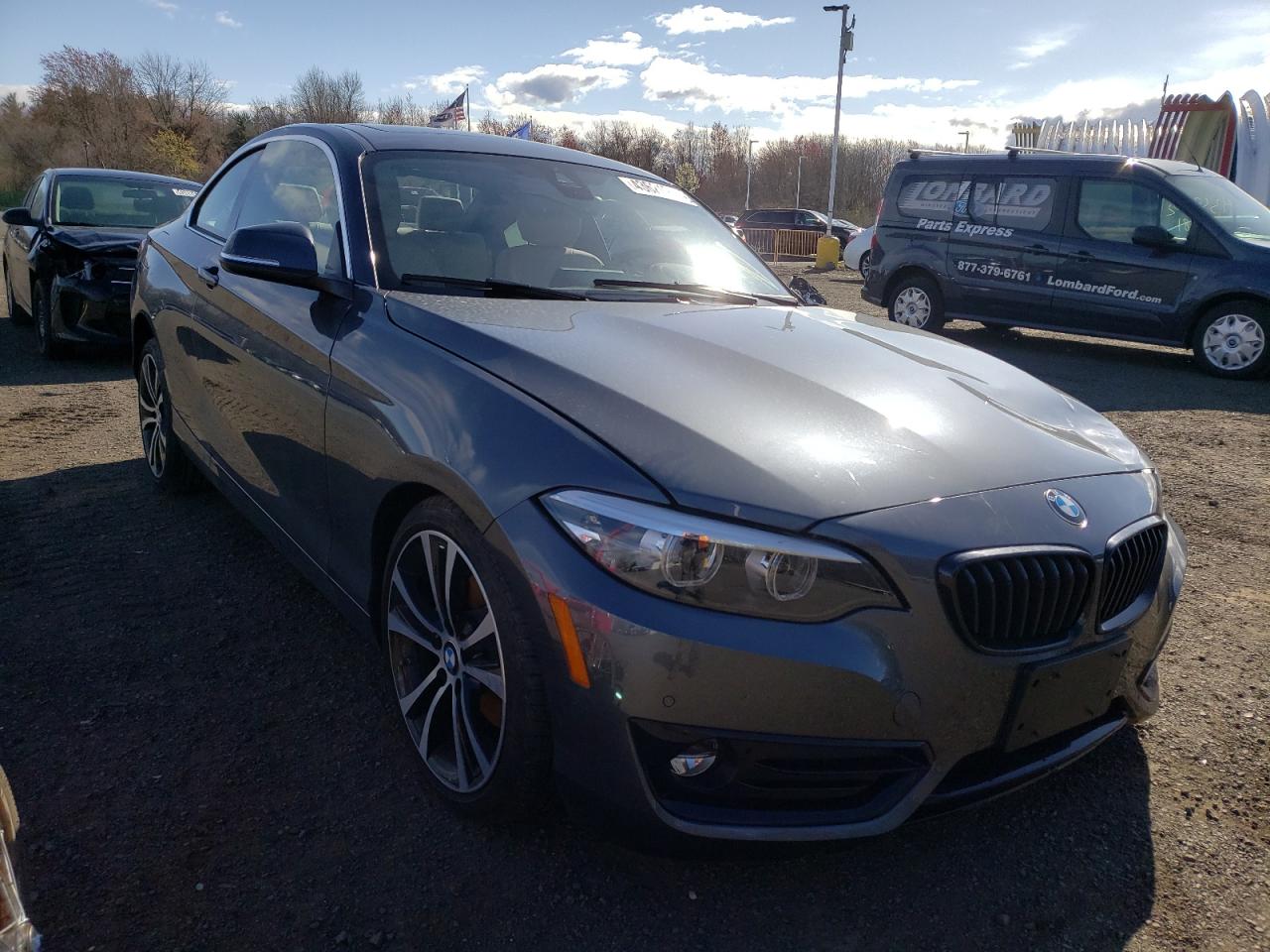 BMW 230XI 2020 with VIN WBA2J3C00L7E66476 - Photo from auction