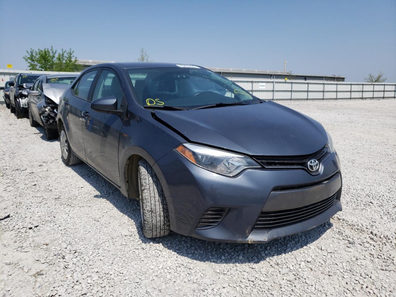 TOYOTA COROLLA L 2016 with VIN 2T1BURHE6GC590769 - Photo from auction