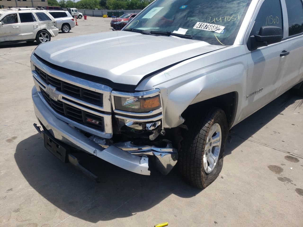 Photo 9 from auction – 2014 CHEVROLET SILVERADO with VIN 3GCUKREC6EG447051