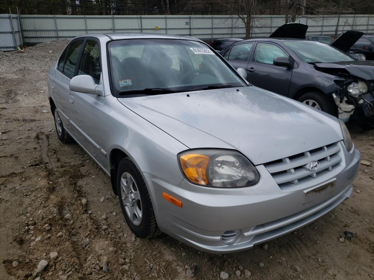 HYUNDAI ACCENT GL 2005 with VIN KMHCG45C05U666791 - Photo from auction