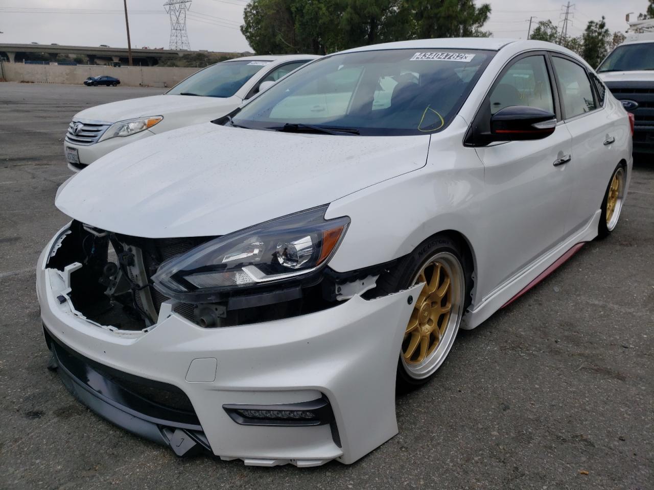 Photo 2 from auction – 2017 NISSAN SENTRA SR with VIN 3N1CB7AP6HY337613