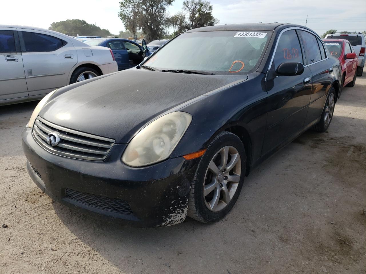 Photo 2 from auction – 2006 INFINITI G35 with VIN JNKCV51E86M502437