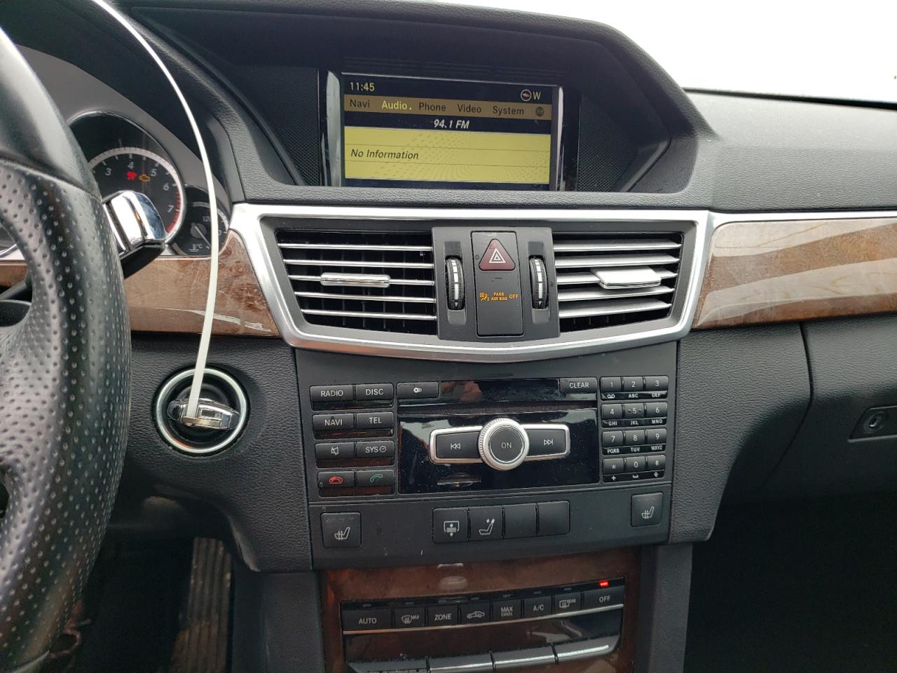 Photo 9 from auction – 2012 MERCEDES-BENZ E 350 4MAT with VIN WDDHF8JB7CA640100