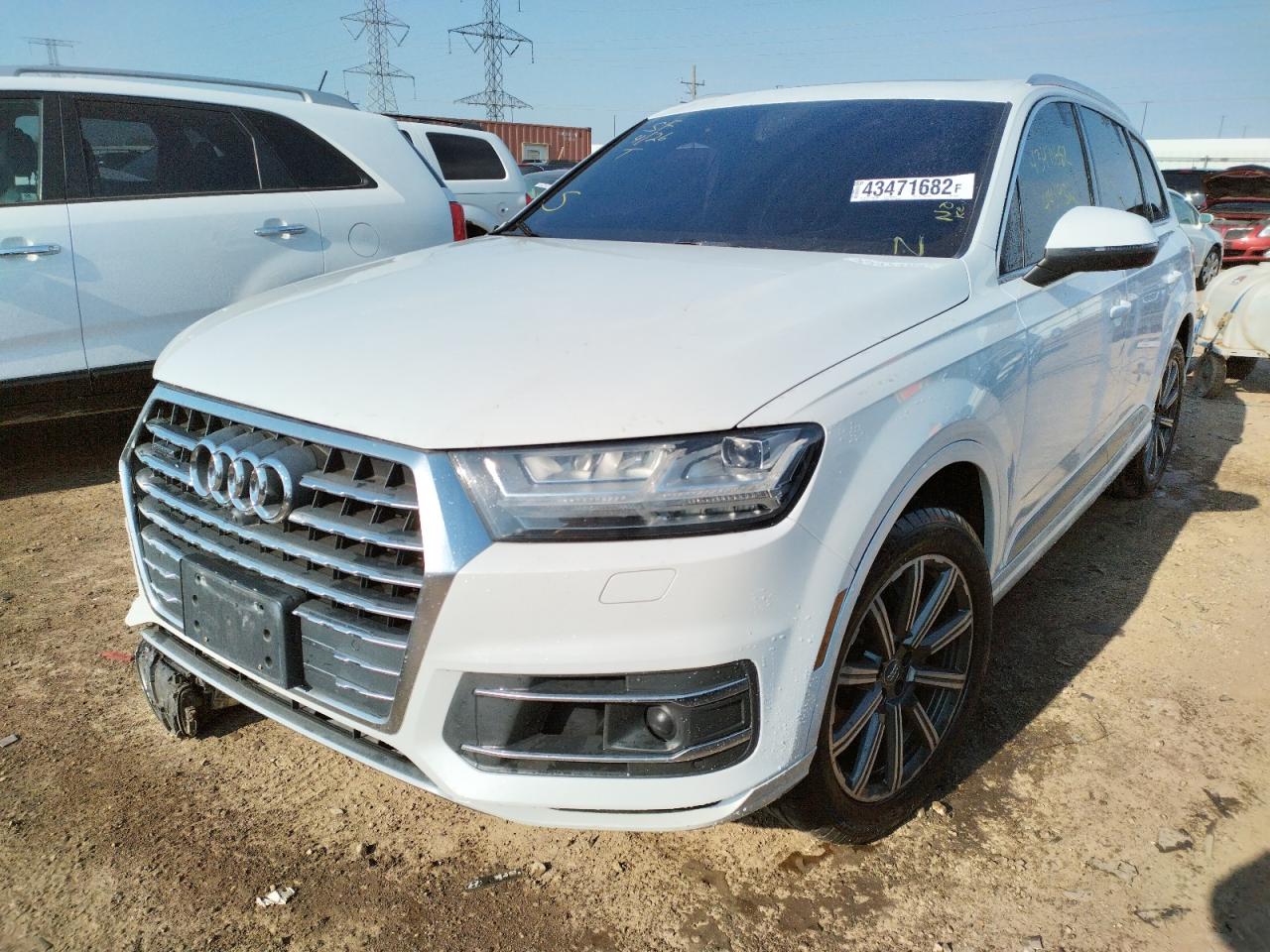 Photo 2 from auction – 2017 AUDI Q7 PREMIUM with VIN WA1LAAF73HD013067