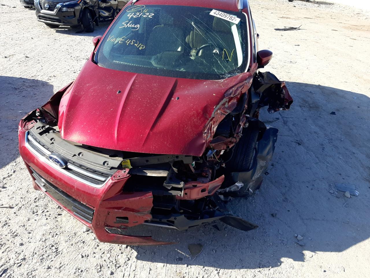 Photo 9 from auction – 2014 FORD ESCAPE TIT with VIN 1FMCU9J95EUE45218