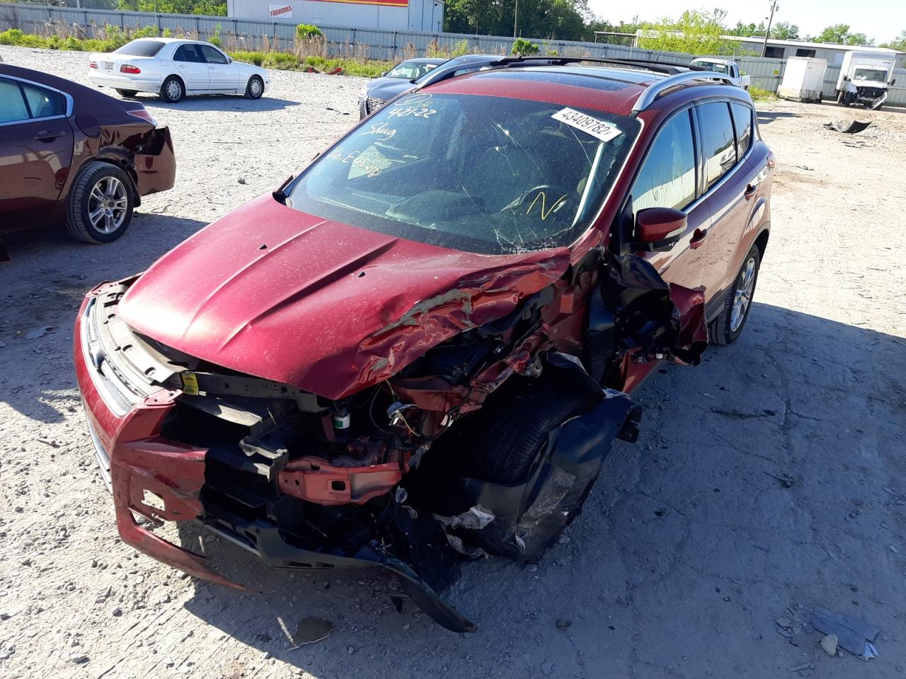 Photo 2 from auction – 2014 FORD ESCAPE TIT with VIN 1FMCU9J95EUE45218