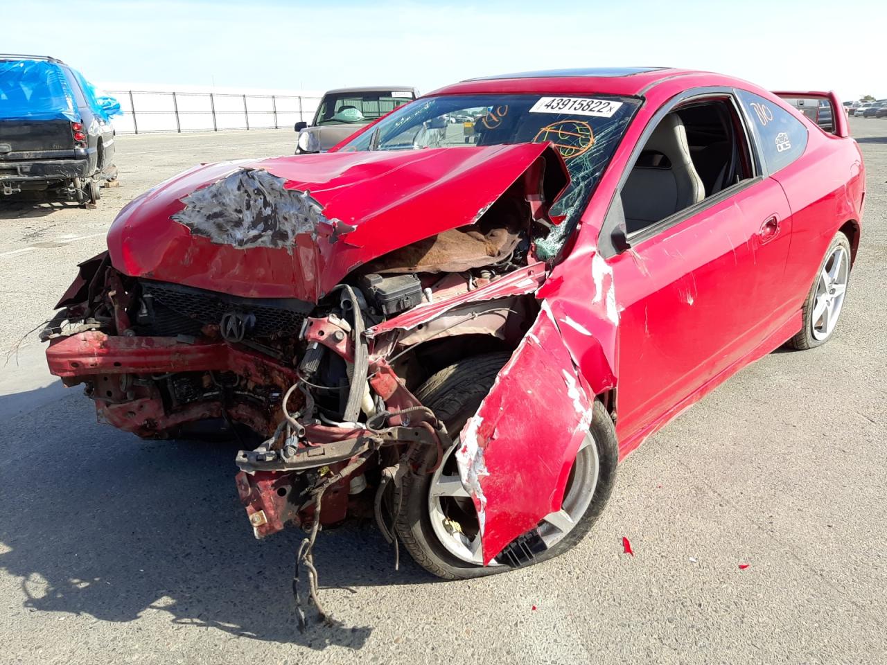 Photo 2 from auction – 2006 ACURA RSX TYPE-S with VIN JH4DC53016S003762